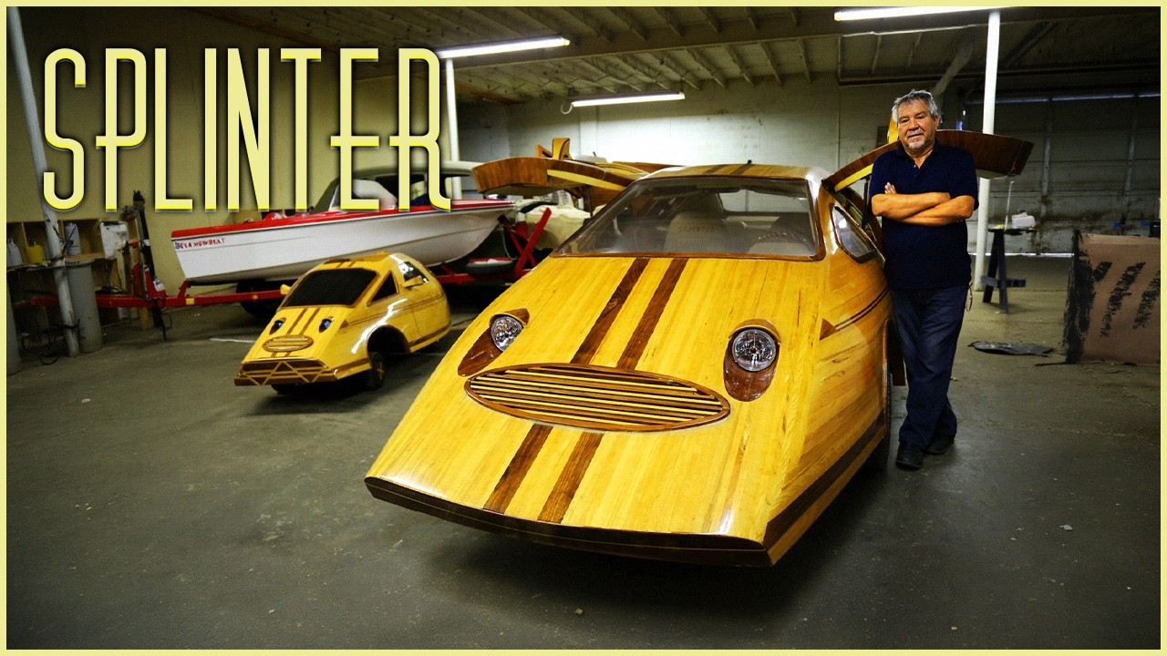 Сплинтер: Он потратил 13 лет на создание этой деревянной машины.