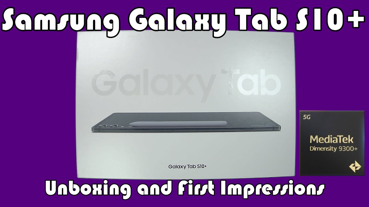 Samsung Galaxy Tab S10+: Initial Impressions - Unboxing, Size Comparisons, Benchmarks, Gameplay.