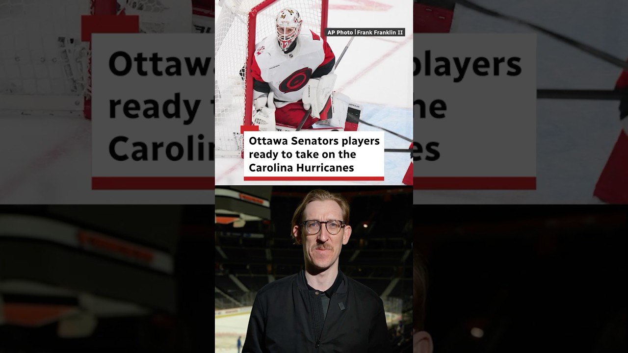 Ottawa Senators ready to take on the Carolina Hurricanes