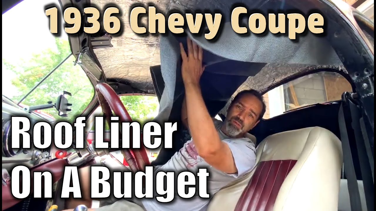 Budget Hot Rod Head Liner For My 36 Coupe