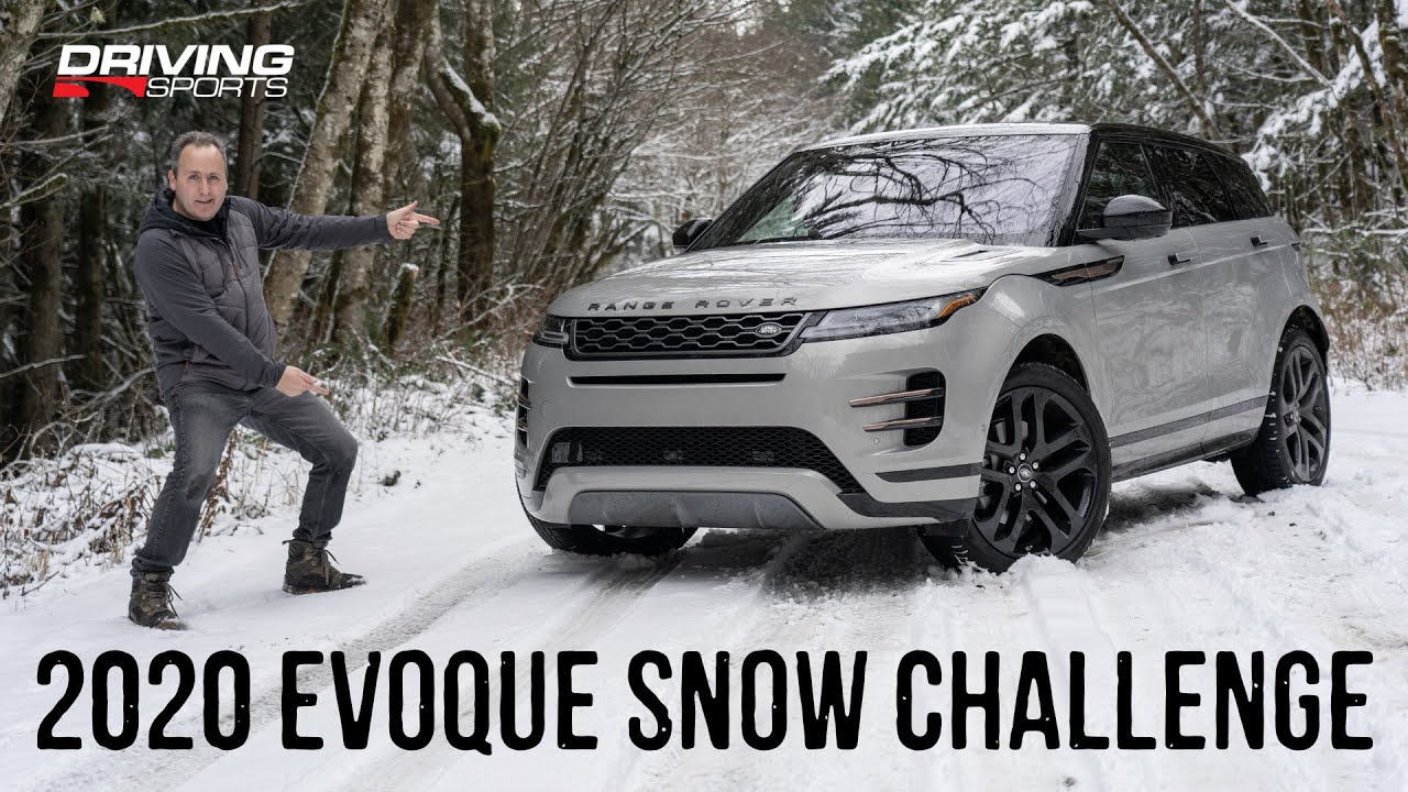 2020 Range Rover Evoque Review and Offroad Snow Challenge