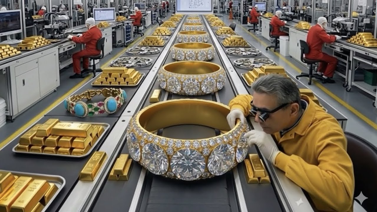 Inside a $50,000 Diamond Ring Studio – Thousands of Tiny Stones Set by Hand