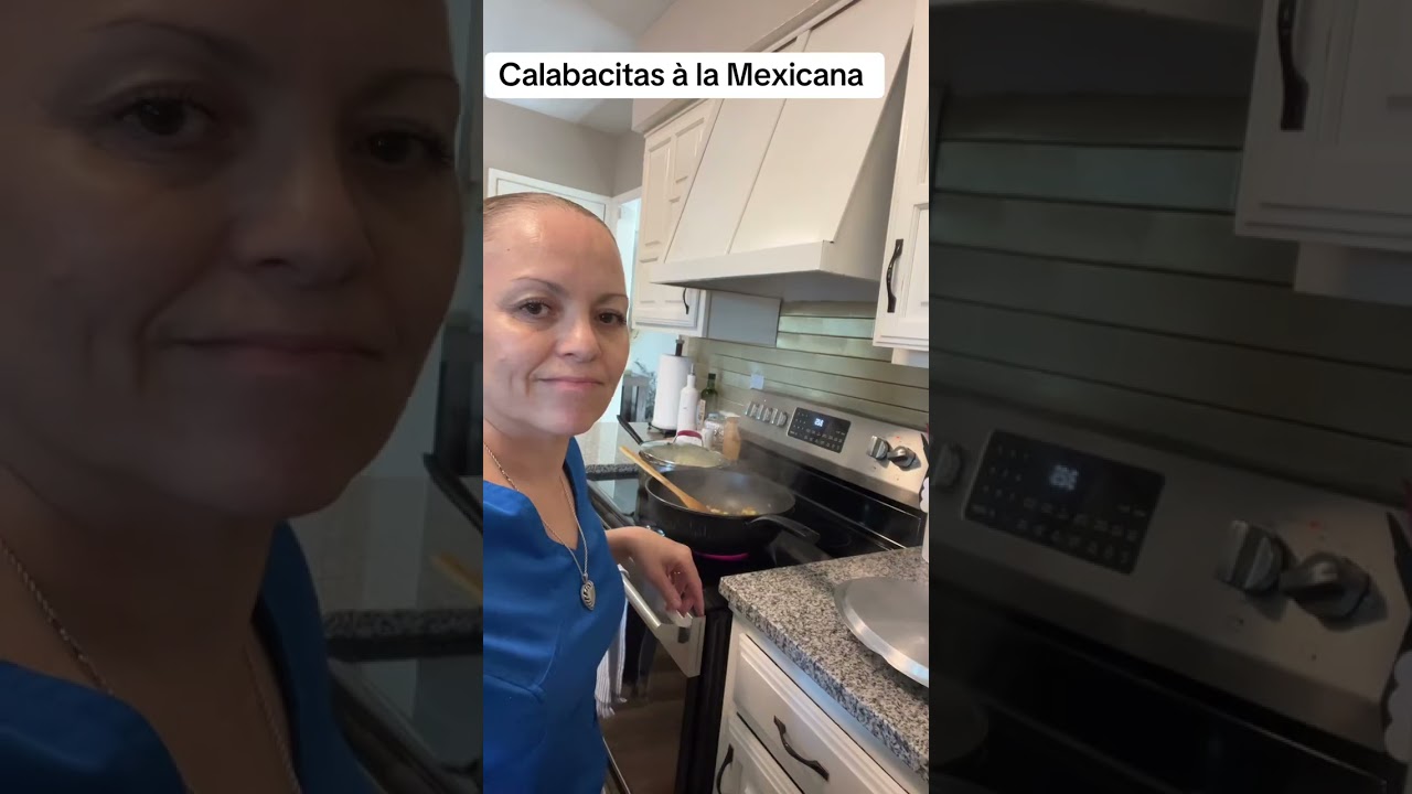 Calabacitas à la mexicana con crema y queso 