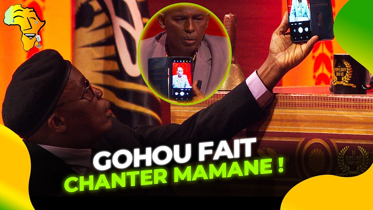 (INEDIT) Gohou fait chanter Mamane avec la vidéo du siècle - Le Parlement Du Rire