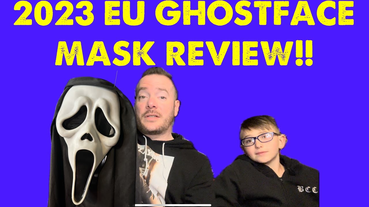 SCREAM!!!!!! NEW FUNWORLD 2023 EU GHOSTFACE MASK UNBOXING AND REVIEW!!!