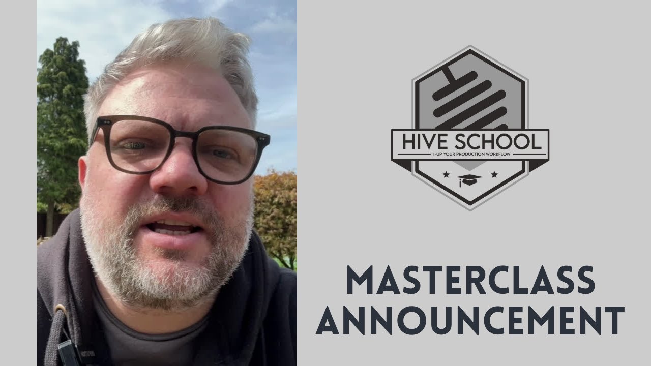 Masterclass Announcement