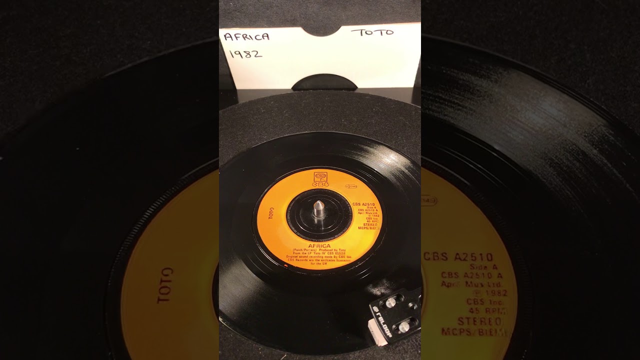 Toto - Africa ( Vinyl 45 ) From 1982 .