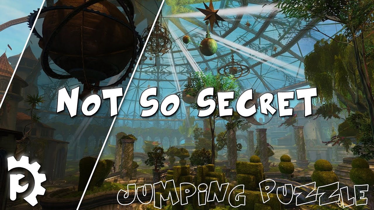 Guild Wars 2 - Not So Secret - Jumping Puzzle / Regular + Shortcut / 1080p 50fps