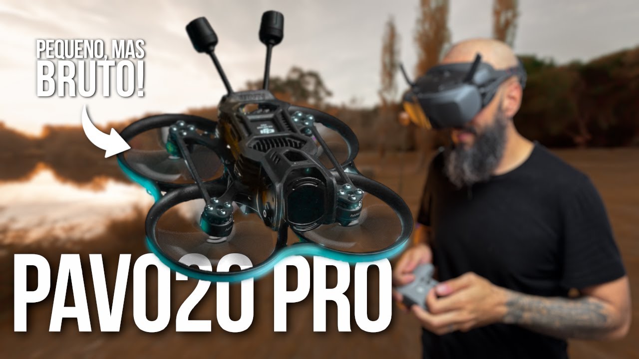 O pequeno drone FPV que me surpreendeu! BetaFPV Pavo20 Pro!