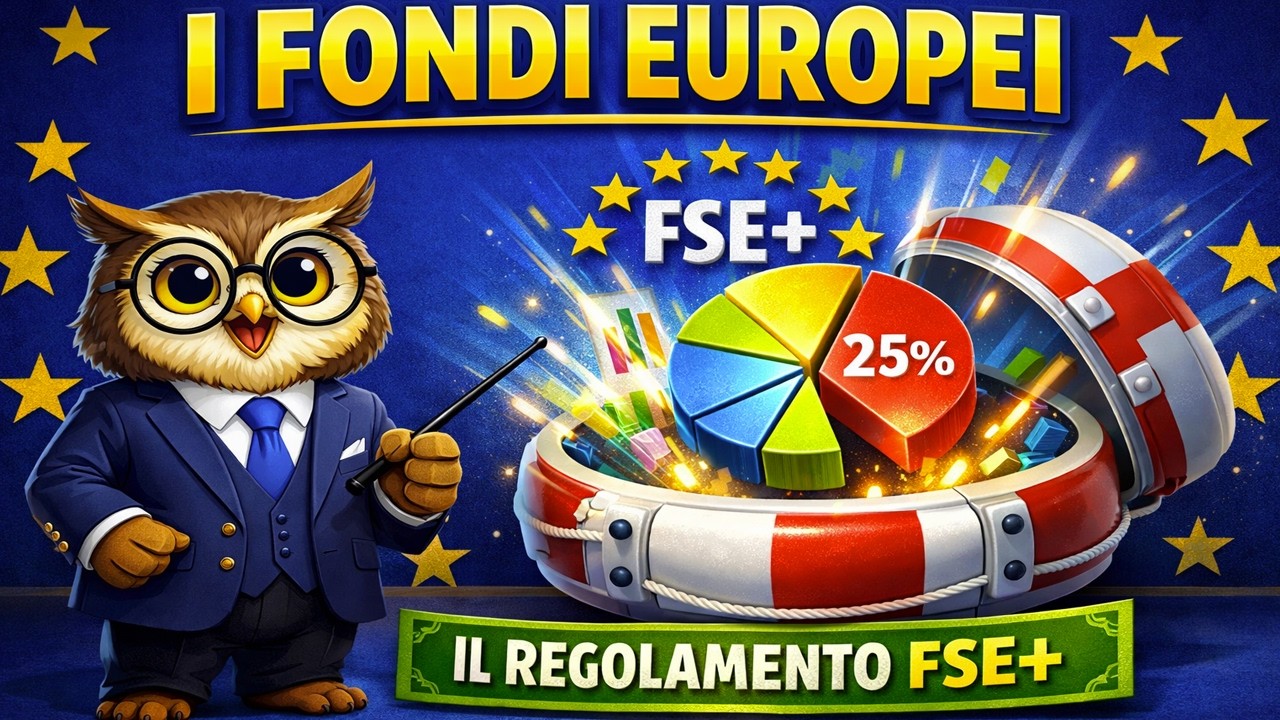 Diritto UE nei Concorsi: Il FSE+ e le percentuali da non sbagliare