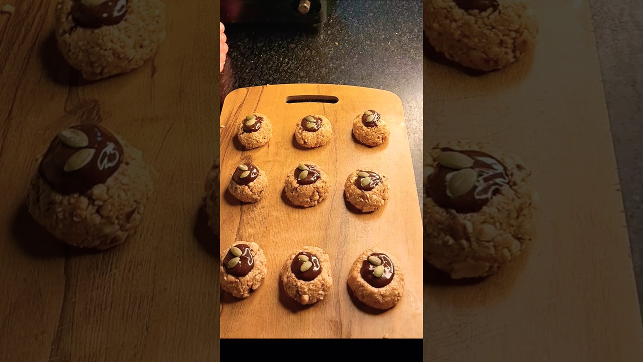 3 Ingredients Only! Easy Peanut Chocolate Bites | No Sugar Snack#shorts #recipe #food #cooking