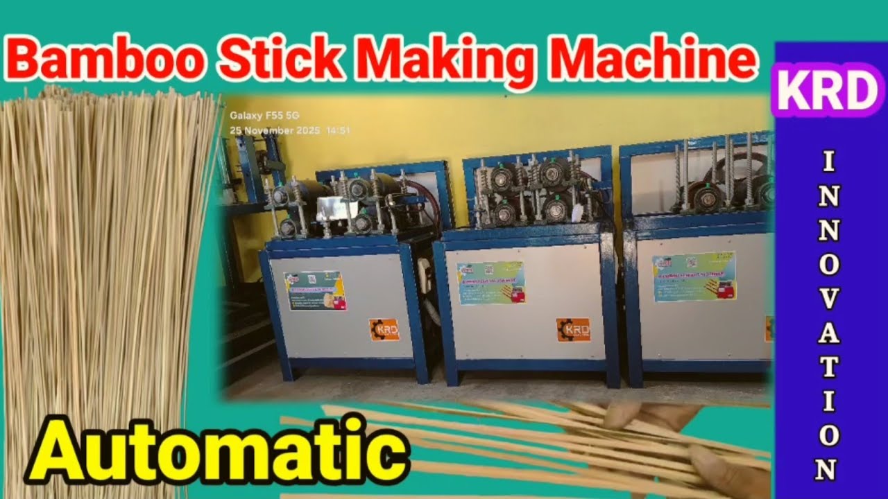 Bamboo mora Stick Making Machine/Bamboo Kulfi Stick Making Machine 