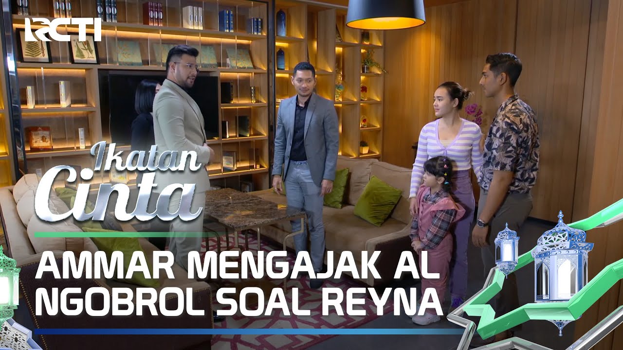 BERKENALAN😒😒 ALADIN SYOK AMMAR MENGAJAK NGOBROL SOAL REYNA😲 | IKATAN CINTA