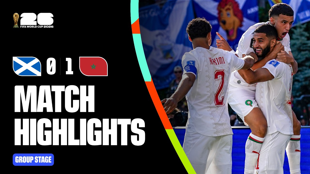 Highlights | Scotland 0-1 Morocco | FIFA World Cup 2026&trade;
