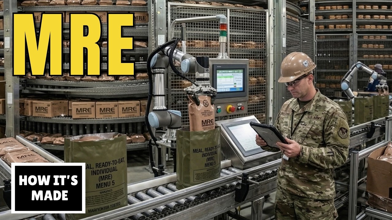 How Military Food Is Actually Made (No Fire, No Electricity)