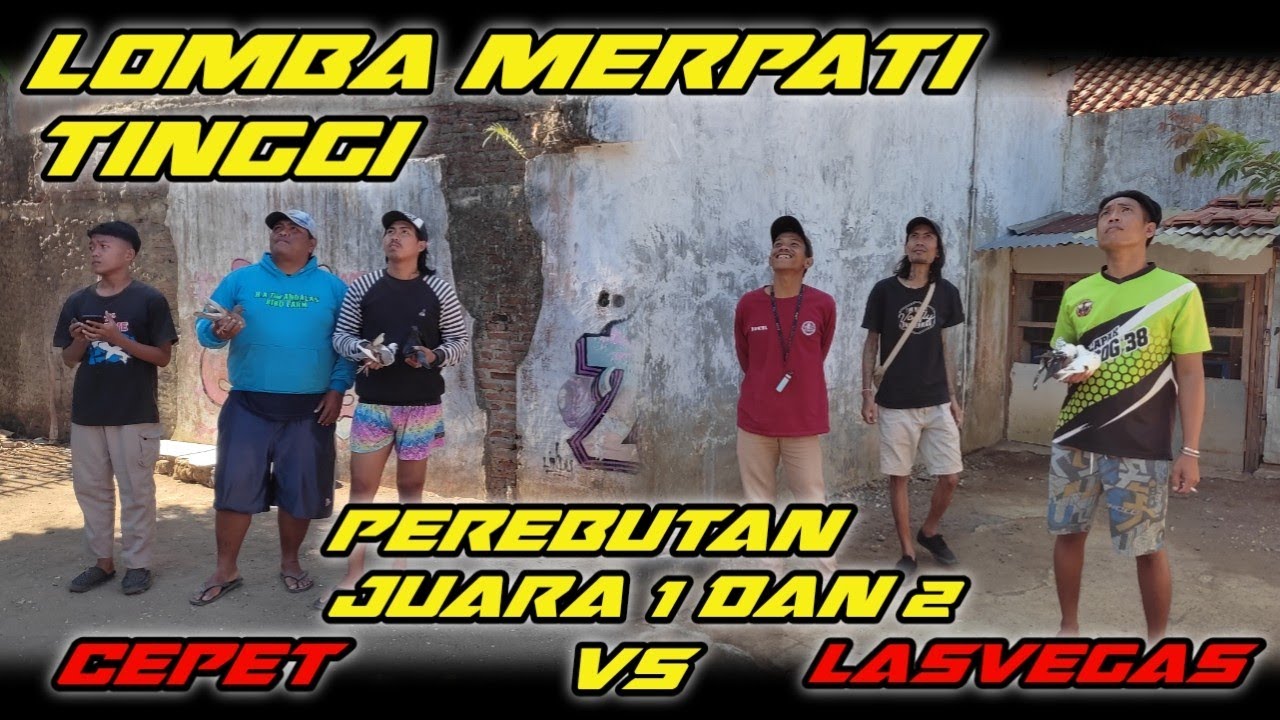 LOMBA MERPATI RUMAHAN TINGGI DI PAGUYUBAN (MERPATI TINGGI TIDAR)