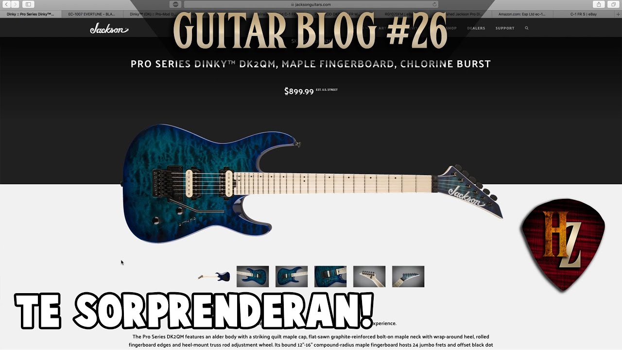 5 guitarras eléctricas de GAMA MEDIA muy BUENAS!!! 🎸PRUEBALAS!! (+LINKS) / Guitar Blog 26