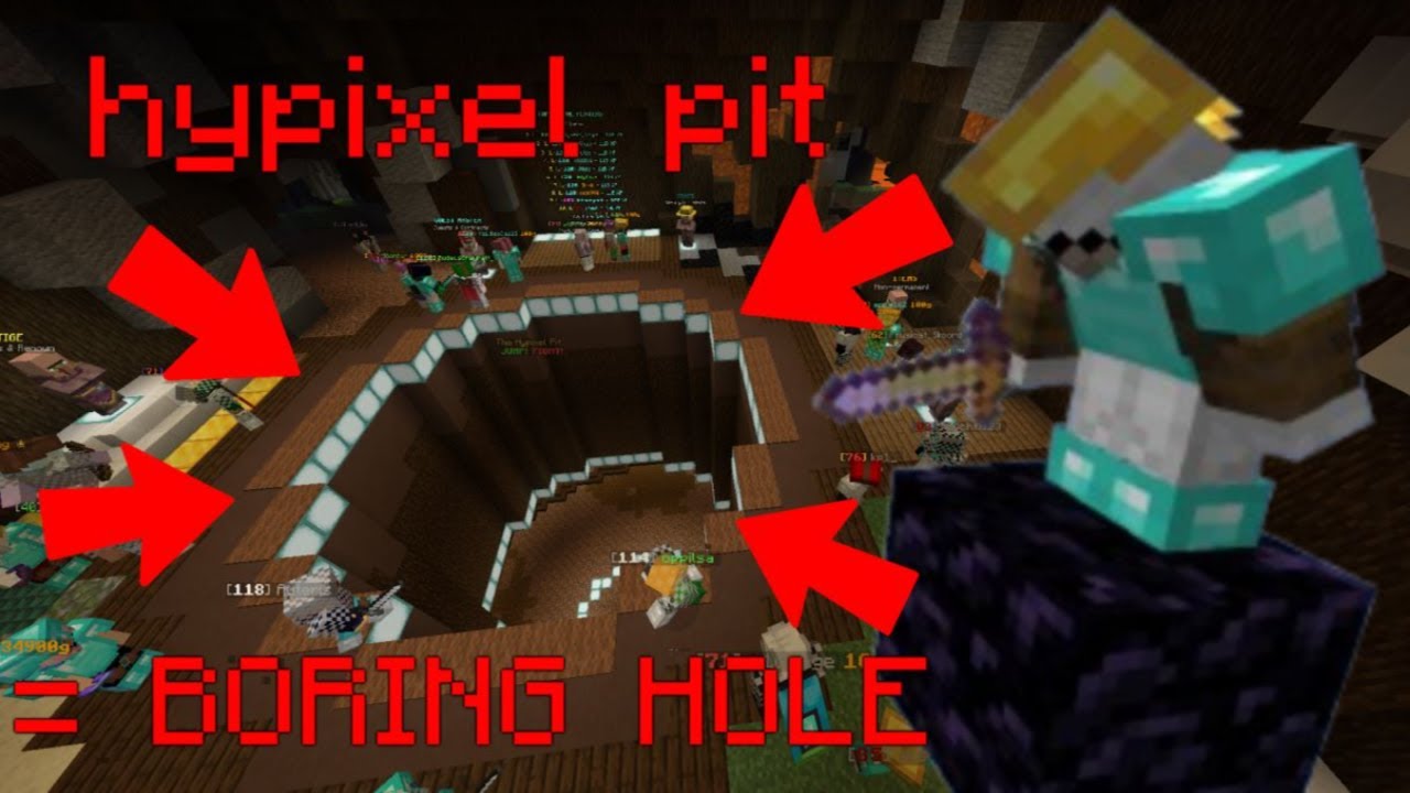hypixel pit is BORING