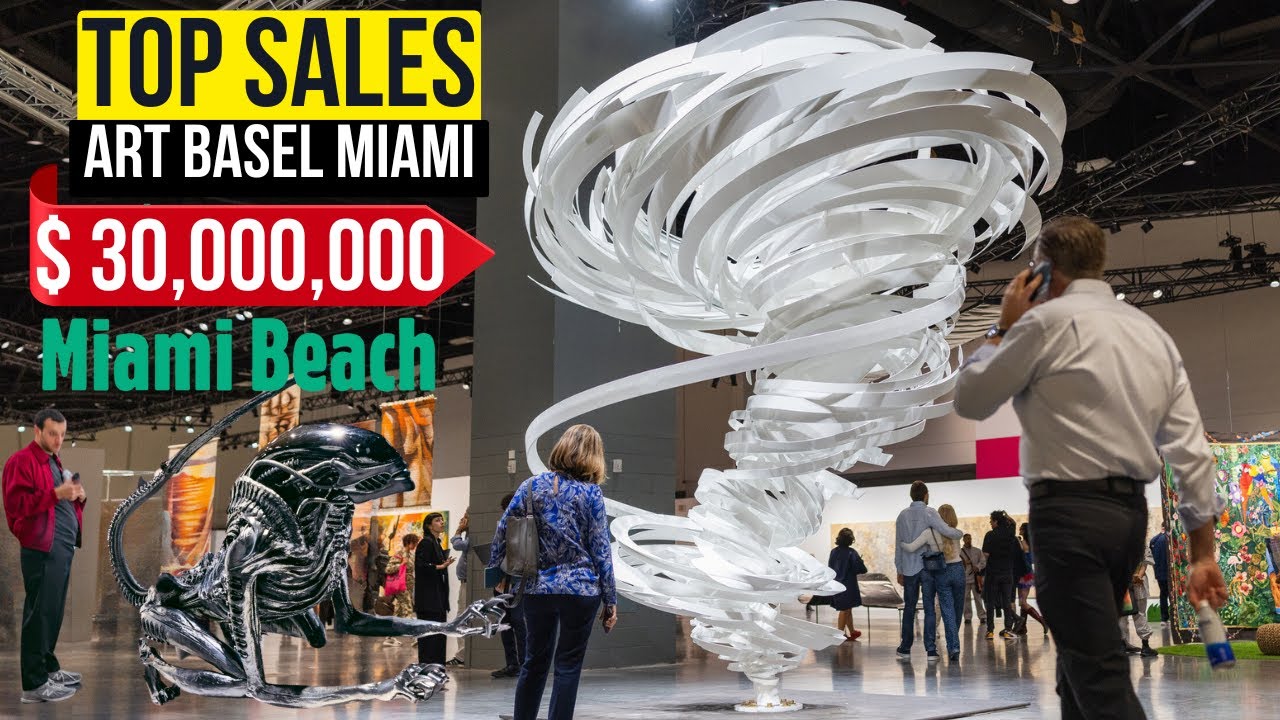 MIAMI ART WEEK! ART BASEL MIAMI 2024 TOP SALES + BEST BOOTHS