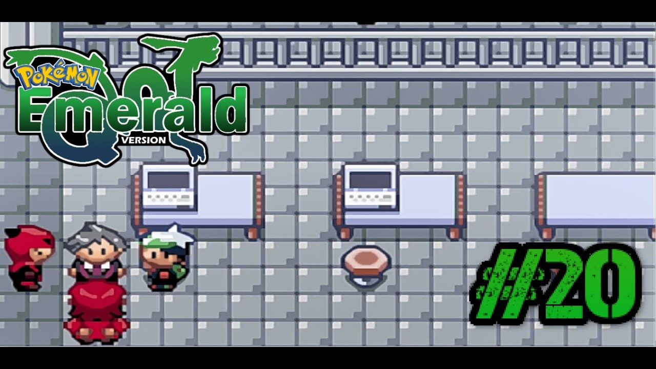 [Pokemon Emerald] Ngăn Chặn Team Magma Cùng Với Steven Và Học HM08 Dive - #20 ✔