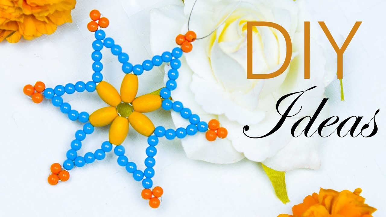 Star Christmas ornaments | Christmas tree decoration |Holiday home decor | Beads art \vineeta mishra