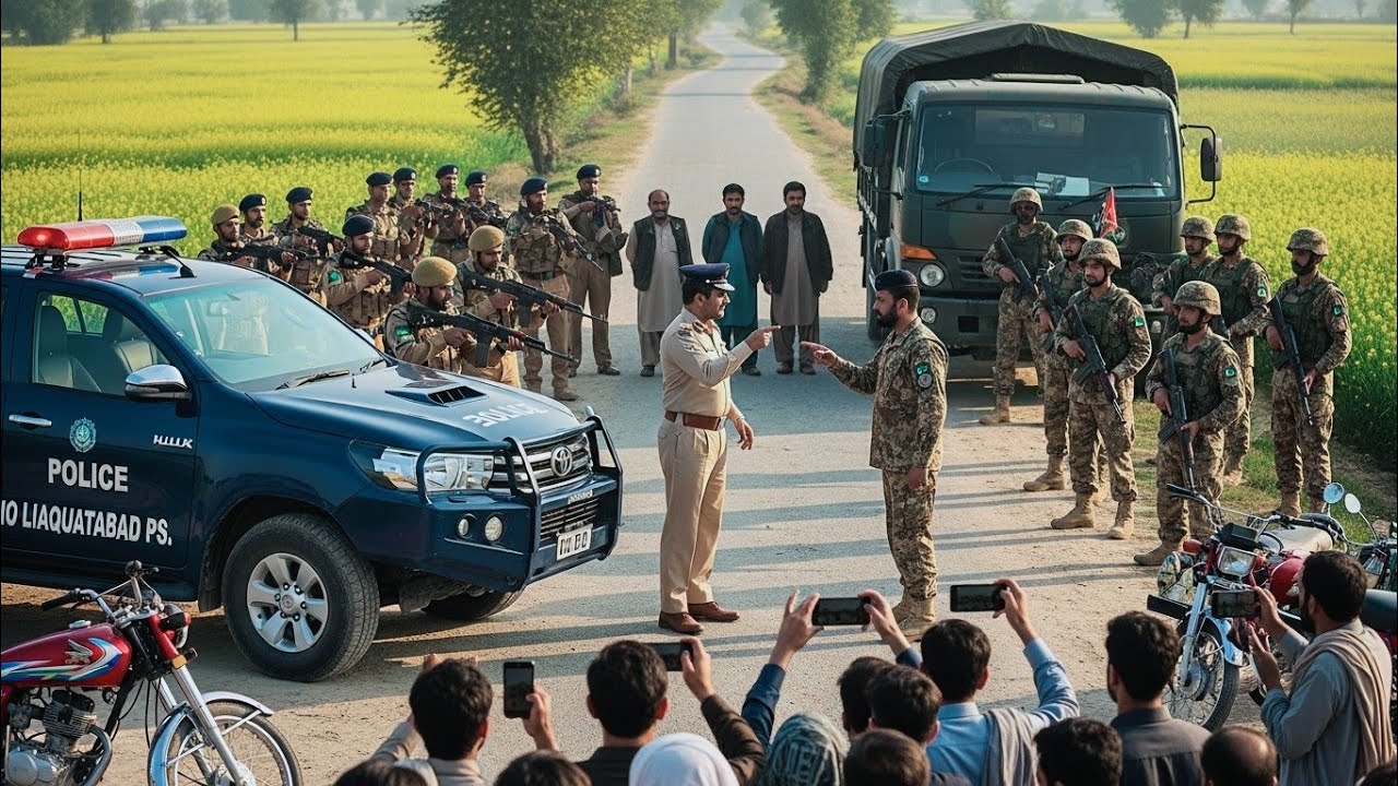 رشوت خور پولیس افسر کو پاکستانی فوج سے ٹکر کا سامنا! ضرور دیکھیں!💪🇵🇰