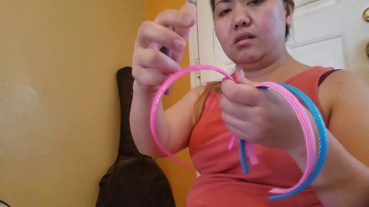 diy peppa pig ear headband