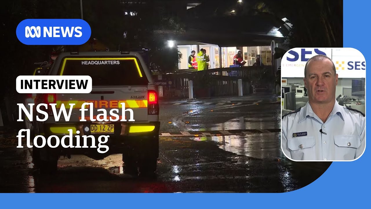 NSW SES responds to more than 1,000 calls amid heavy rain and flash flooding | ABC NEWS