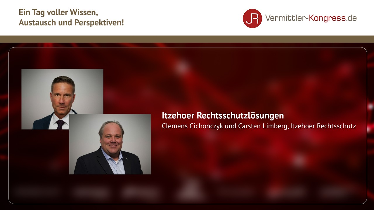 Vermittler-Kongress 2026: Itzehoer Rechtsschutzlösungen