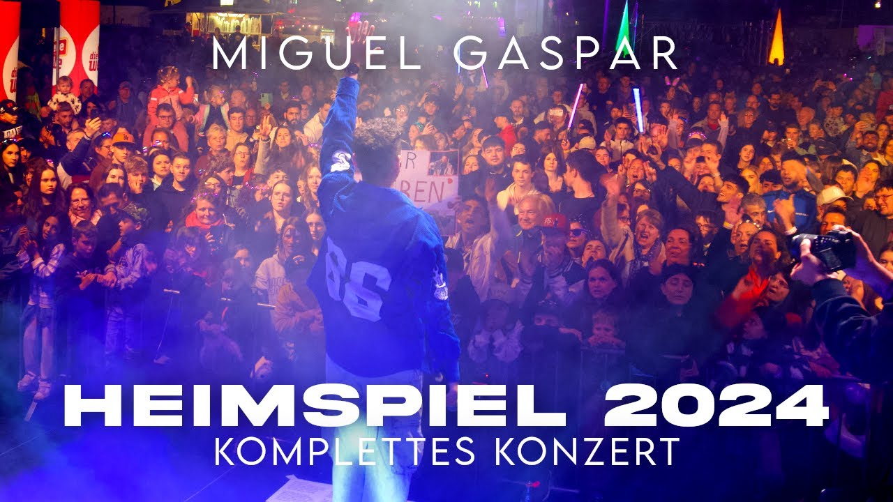 Miguel Gaspar - Das Heimspiel 2024 (komplettes Konzert)