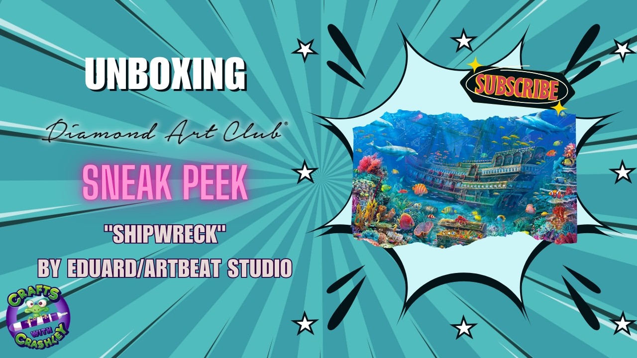 Unboxing Diamond Art Club Sneak Peek! 