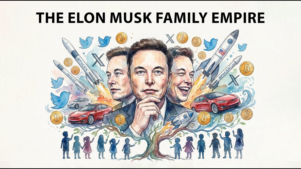 The Elon Musk Family Empire: Love, Chaos, and 14 Heirs