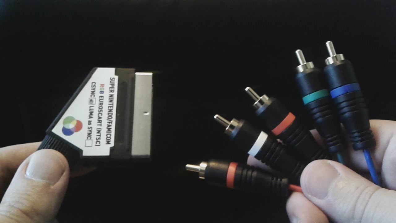 HD Retrovision cables or RGB Scart? SNES Comparison Video!