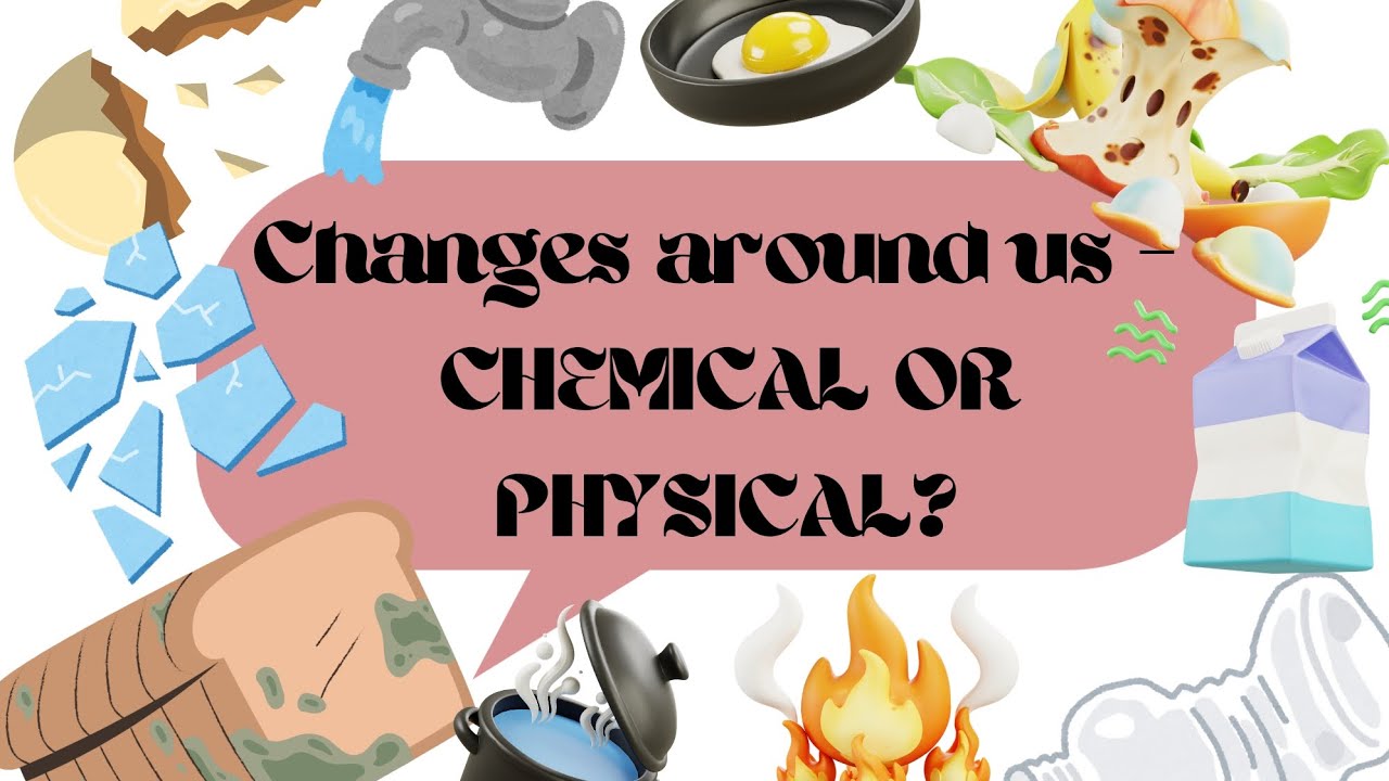 Physical and Chemical Changes - Changes around us - Class 7 