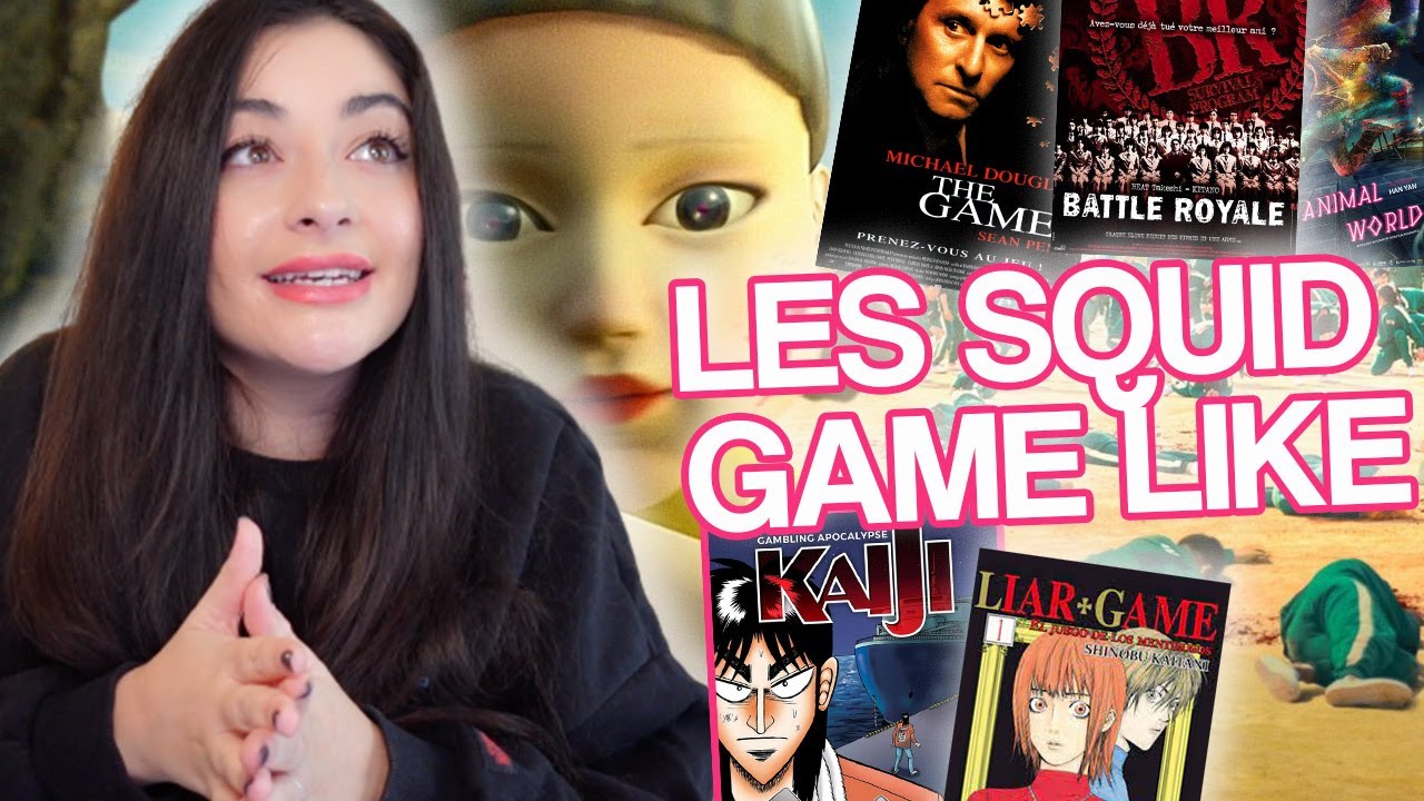 SQUID GAME : 7 FILMS et SÉRIES à VOIR si vous avez AIMÉ !