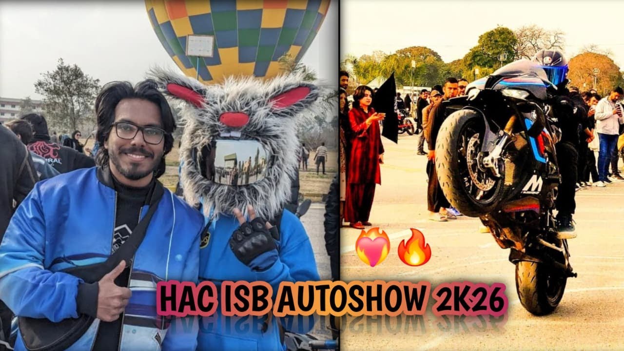 HAC ISB Autoshow 2026🏎🔥💥 | Jinnah sports complex #autoshow
