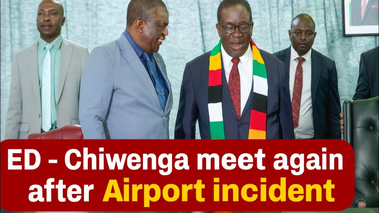 State House Showdown: ED Still Snubs Chiwenga After Airport Drama