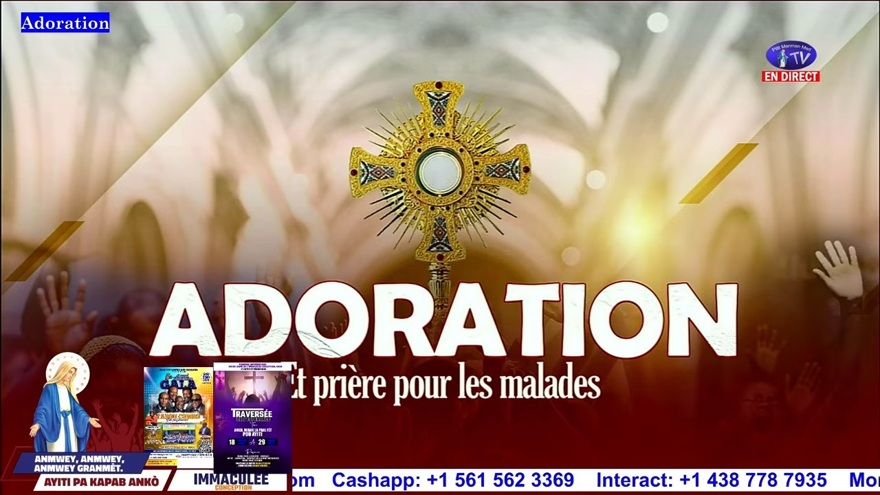 Samedi 14 février 2026  Adoration et Prière pour les malades