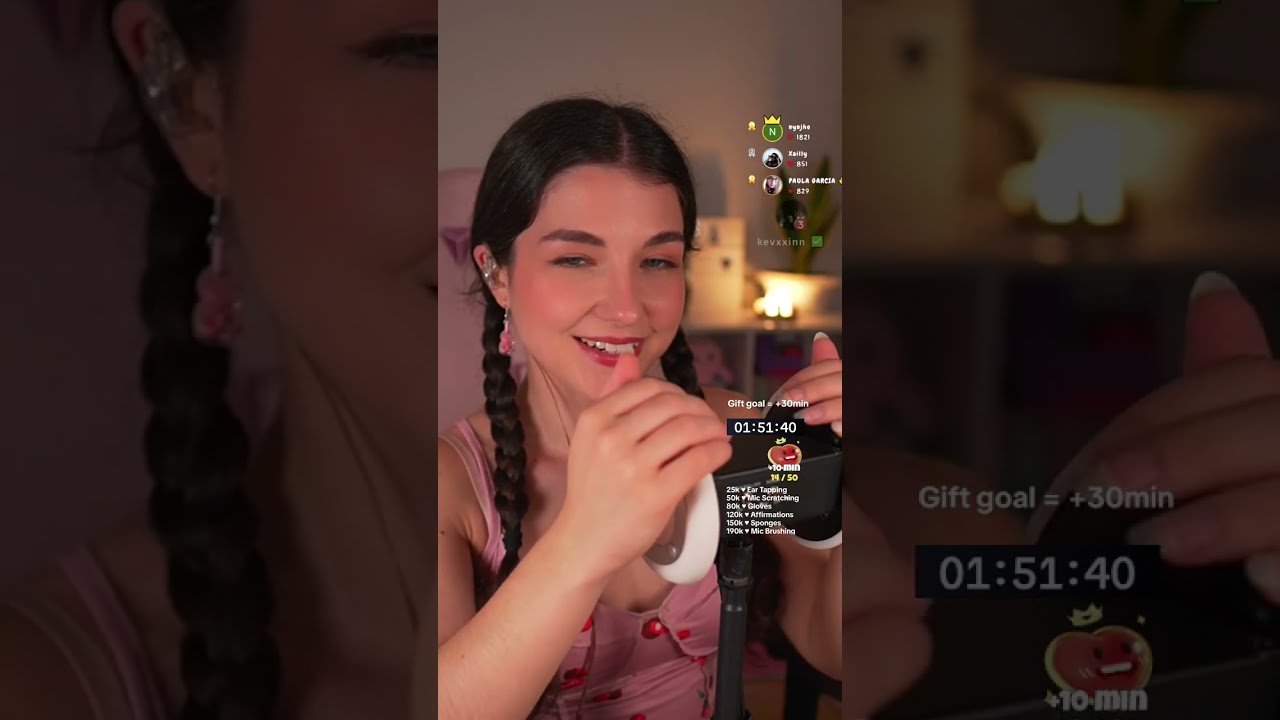 3h ASMR with 3dio relaxing triggers - Full TikTok Lives #140 | Lonixy Lives