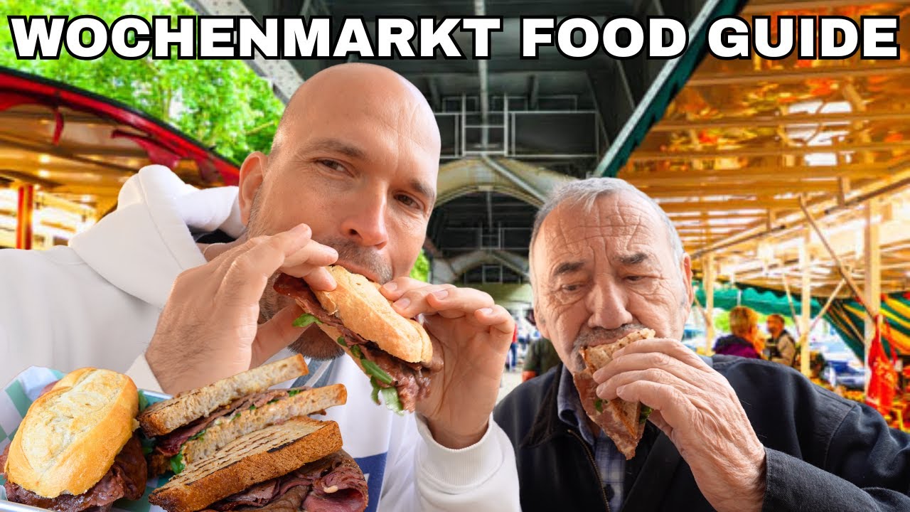 Ultimativer FOOD GUIDE auf dem Wochenmarkt in Hamburg - Europas längster Wochenmarkt!!