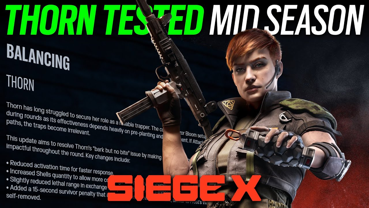Протестирована новая улучшенная версия Thorn &mdash; середина сезона &mdash; 6News &mdash; Rainbow Six Siege X
