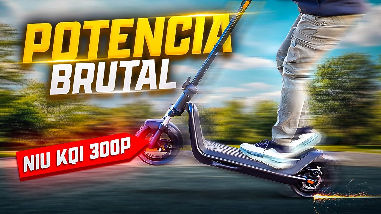 🔥 POTENCIA BRUTAL en el NIU KQi 300P ⚡ ¿Es el mejor scooter? 🛴