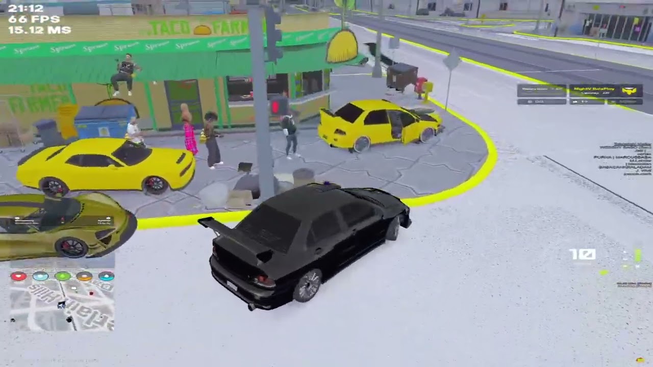 Walker vs Gay Tayfa #mdrp #night #nightv #nighvrp #fivem #walkerfamily #gunrp