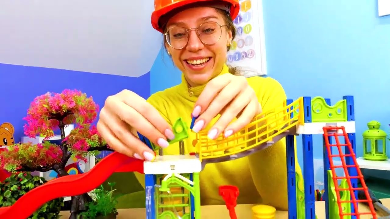 Leluvideo suomeksi - Ryhmä Hau -lelut ja lasten video. Lasten leikkejä