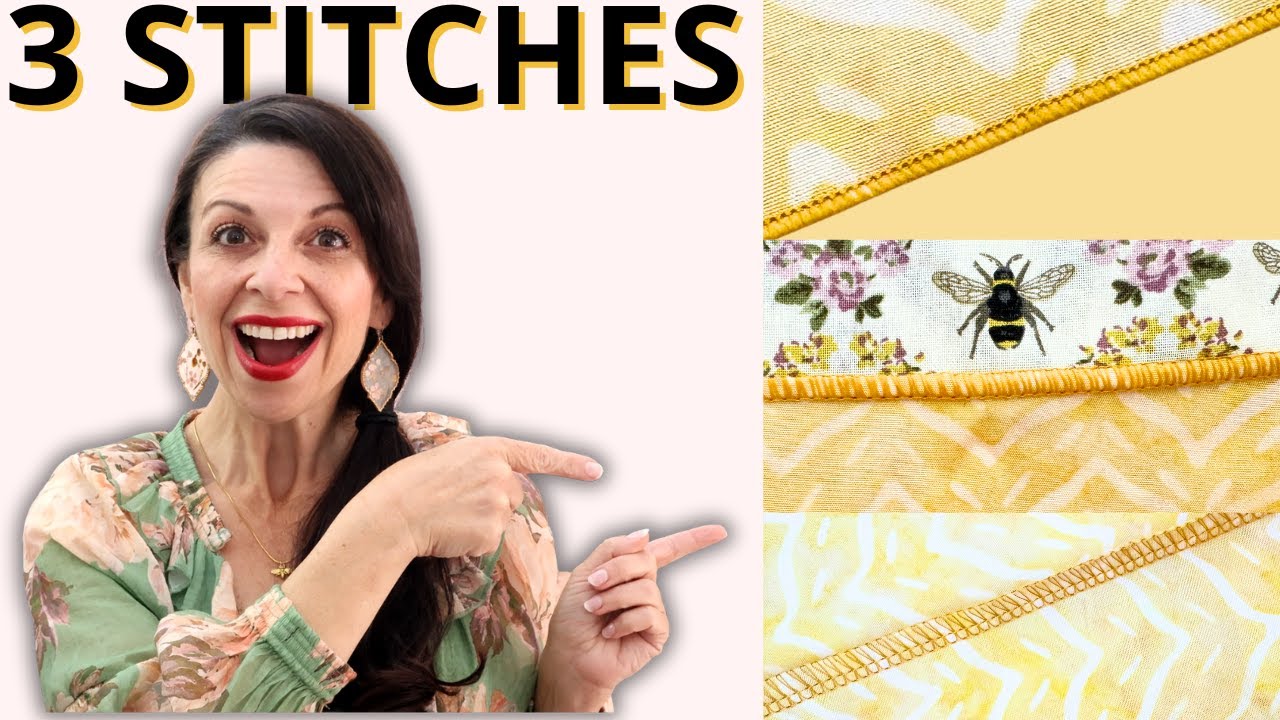3 Serger Stitches Every Beginner Must Know (+ Sew for a Cause!)