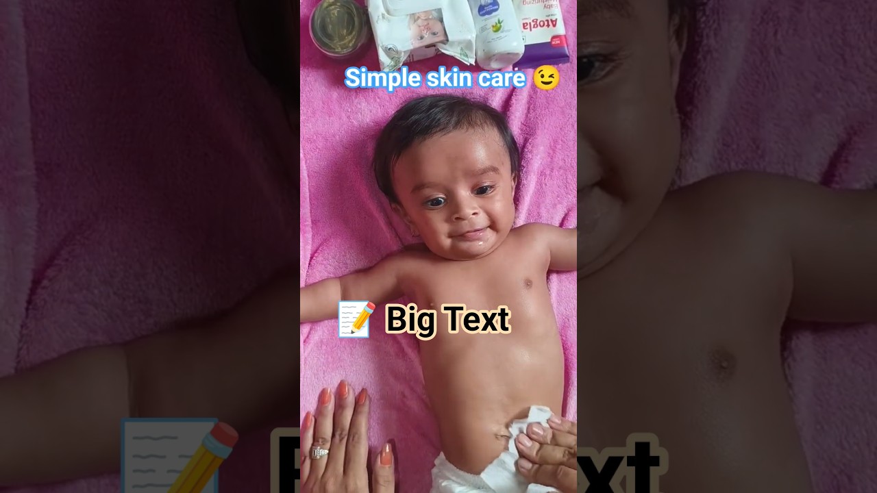 “Doctor ಹೇಳುವಂತೆ… newborn baby skin care 💚”