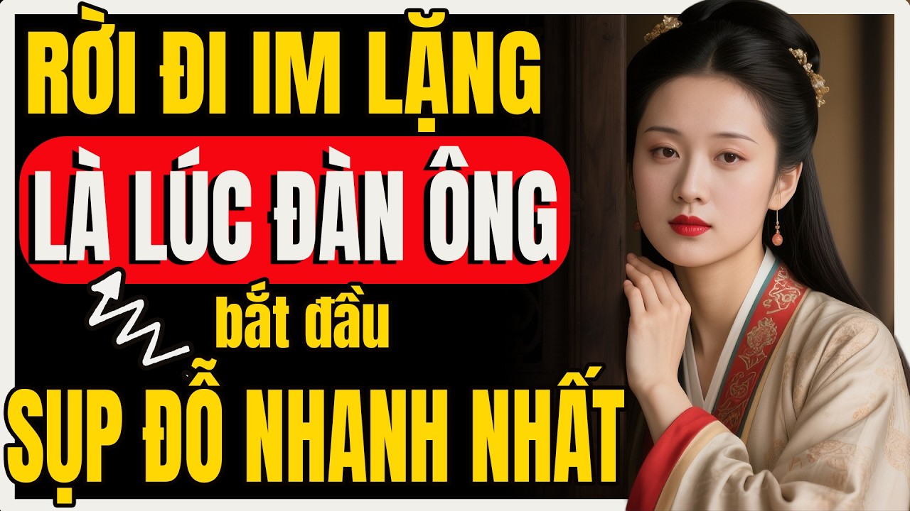 Nghệ thuật buông bỏ: Khi bạn ra đi cũng là lúc anh ta bắt đầu suy sụp