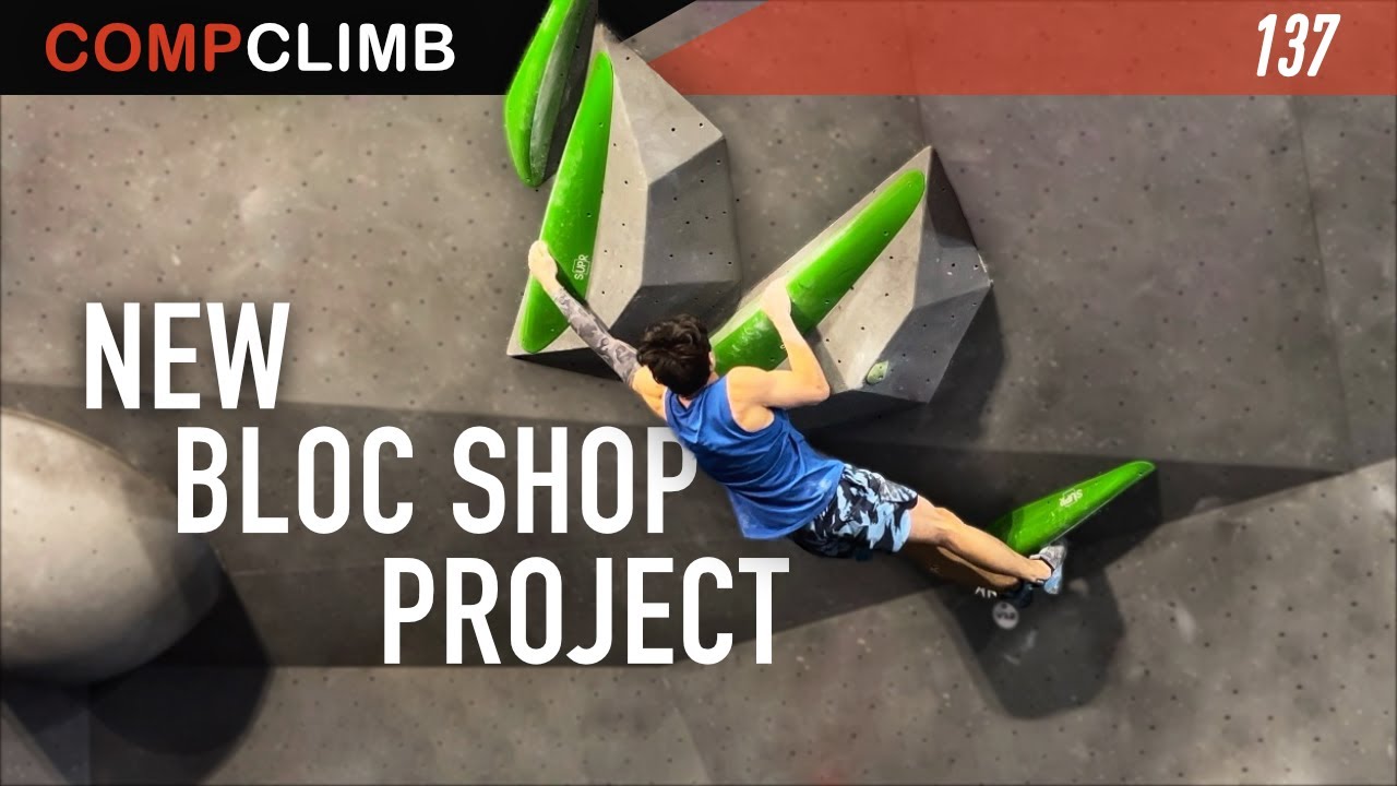 Bloc Shop white tapes & training realizations | COMPCLIMB training series