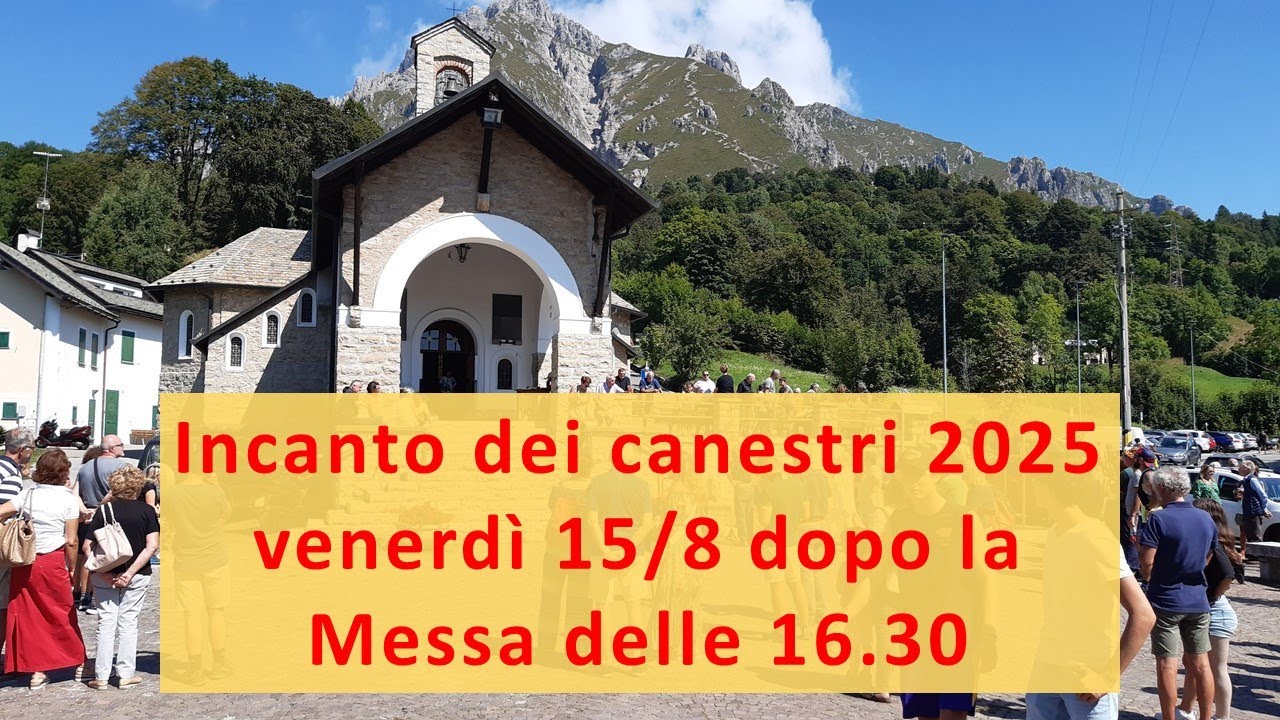 L'incanto dei canestri 2025 a Piani dei Resinelli