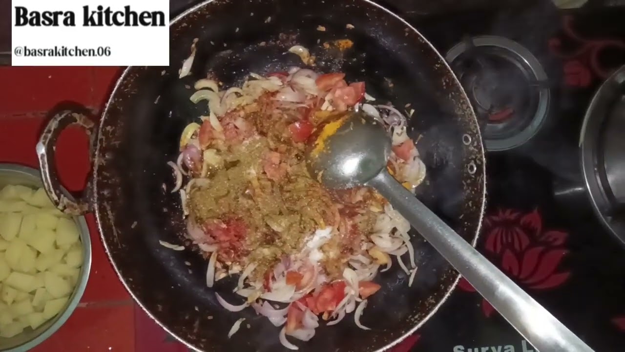 Aalu Gobhi with Maggi Masala